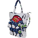 Bug Black Insect Animal Shoulder Tote Bag