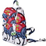 Bug Black Insect Animal Buckle Everyday Backpack