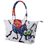 Bug Black Insect Animal Canvas Shoulder Bag