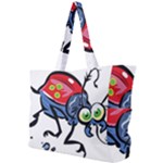 Bug Black Insect Animal Simple Shoulder Bag
