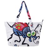 Bug Black Insect Animal Full Print Shoulder Bag