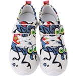 Bug Black Insect Animal Men s Velcro Strap Shoes