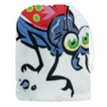 Bug Black Insect Animal Drawstring Pouch (3XL)