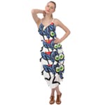 Bug Black Insect Animal Layered Bottom Dress