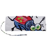 Bug Black Insect Animal Roll Up Canvas Pencil Holder (S)