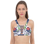 Bug Black Insect Animal Cage Up Bikini Top