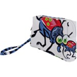 Bug Black Insect Animal Wristlet Pouch Bag (Small)