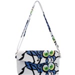 Bug Black Insect Animal Removable Strap Clutch Bag