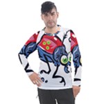 Bug Black Insect Animal Men s Pique Long Sleeve T-Shirt