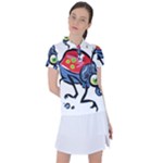 Bug Black Insect Animal Women s Polo T-Shirt