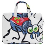 Bug Black Insect Animal MacBook Pro 13  Double Pocket Laptop Bag