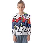 Bug Black Insect Animal Kids  Peter Pan Collar Blouse