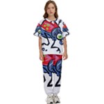 Bug Black Insect Animal Kids  T-Shirt and Pants Sports Set
