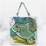 Fish Hook Worm Bait Water Hobby Grocery Tote Bag