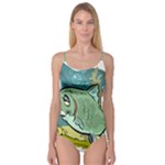 Fish Hook Worm Bait Water Hobby Camisole Leotard 