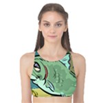 Fish Hook Worm Bait Water Hobby Tank Bikini Top
