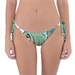 Fish Hook Worm Bait Water Hobby Reversible Bikini Bottoms