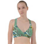 Fish Hook Worm Bait Water Hobby Sweetheart Sports Bra