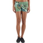 Fish Hook Worm Bait Water Hobby Yoga Shorts