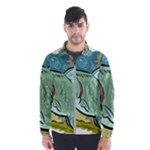 Fish Hook Worm Bait Water Hobby Men s Windbreaker