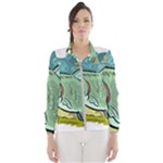 Fish Hook Worm Bait Water Hobby Women s Windbreaker