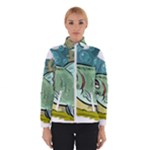Fish Hook Worm Bait Water Hobby Women s Bomber Jacket