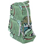 Fish Hook Worm Bait Water Hobby Travelers  Backpack