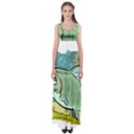 Fish Hook Worm Bait Water Hobby Empire Waist Maxi Dress
