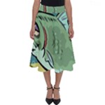 Fish Hook Worm Bait Water Hobby Perfect Length Midi Skirt
