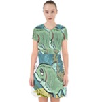 Fish Hook Worm Bait Water Hobby Adorable in Chiffon Dress