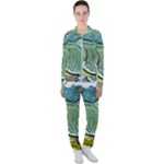 Fish Hook Worm Bait Water Hobby Casual Jacket and Pants Set