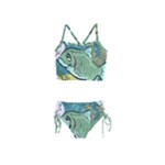 Fish Hook Worm Bait Water Hobby Girls  Tankini Swimsuit