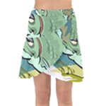 Fish Hook Worm Bait Water Hobby Wrap Front Skirt