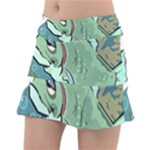 Fish Hook Worm Bait Water Hobby Classic Tennis Skirt