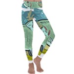 Fish Hook Worm Bait Water Hobby Kids  Lightweight Velour Classic Yoga Leggings