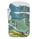 Fish Hook Worm Bait Water Hobby Waist Pouch (Large)
