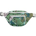 Fish Hook Worm Bait Water Hobby Fanny Pack