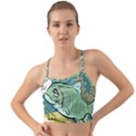 Fish Hook Worm Bait Water Hobby Mini Tank Bikini Top