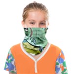 Fish Hook Worm Bait Water Hobby Face Covering Bandana (Kids)