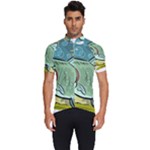 Fish Hook Worm Bait Water Hobby Men s Short Sleeve Cycling Jersey