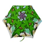 Parrot Hat Cartoon Captain Mini Folding Umbrellas