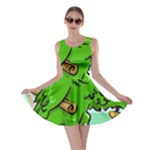 Parrot Hat Cartoon Captain Skater Dress