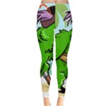 Parrot Hat Cartoon Captain Everyday Leggings 