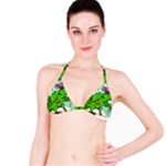 Parrot Hat Cartoon Captain Classic Bikini Top