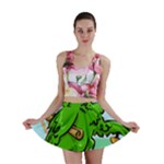 Parrot Hat Cartoon Captain Mini Skirt