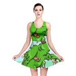 Parrot Hat Cartoon Captain Reversible Skater Dress