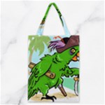 Parrot Hat Cartoon Captain Classic Tote Bag
