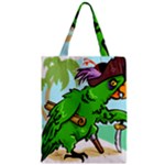 Parrot Hat Cartoon Captain Zipper Classic Tote Bag