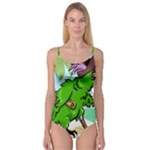 Parrot Hat Cartoon Captain Camisole Leotard 