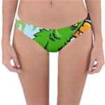 Parrot Hat Cartoon Captain Reversible Hipster Bikini Bottoms